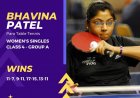 Winning Moments for Paralympian Table Tennis Player Bhavina