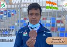 Sanjay Reddy Neelam wins a Bronze medal at Bahrain2021AYPG