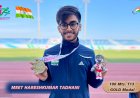 MEET HARESHKUMAR TADHANI wins Gold Medal in Running 100 Mts.