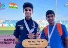 DARSH ASHISH SONI wins Bronze - 100 Mts., T46/47 bahrain2021aypg