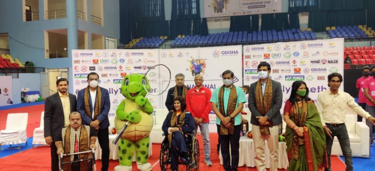 Tokyo 2020 Paralympic stars in action at 4th National Para Badminton Championships