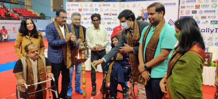 Tokyo 2020 Paralympic stars in action at 4th National Para Badminton Championships