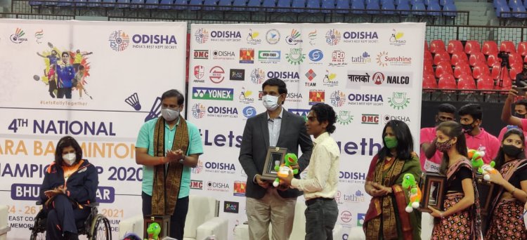 Tokyo 2020 Paralympic stars in action at 4th National Para Badminton Championships