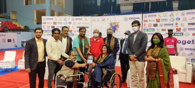 Tokyo 2020 Paralympic stars in action at 4th National Para Badminton Championships