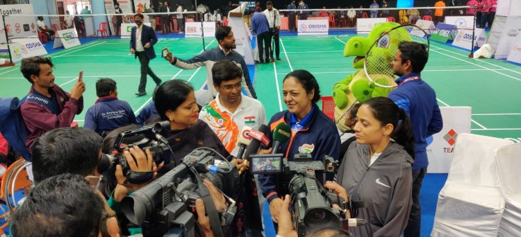 Tokyo 2020 Paralympic stars in action at 4th National Para Badminton Championships