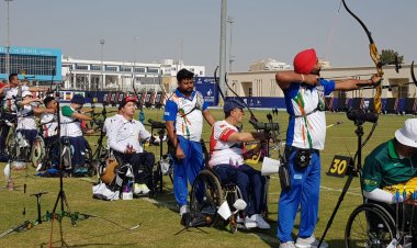 Paralympic star Harvinder off to good start - Recurve women's team seeded 2nd