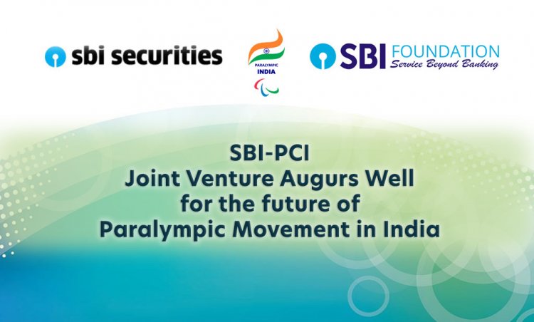 SBI-PCI joint venture augurs well for the future of paralympic movement in India