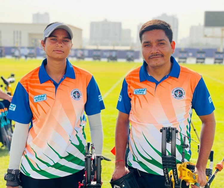 Compound mixed team of Swami-Baliyan make history; enter finals of Dubai 2022 World Archery Para Championships