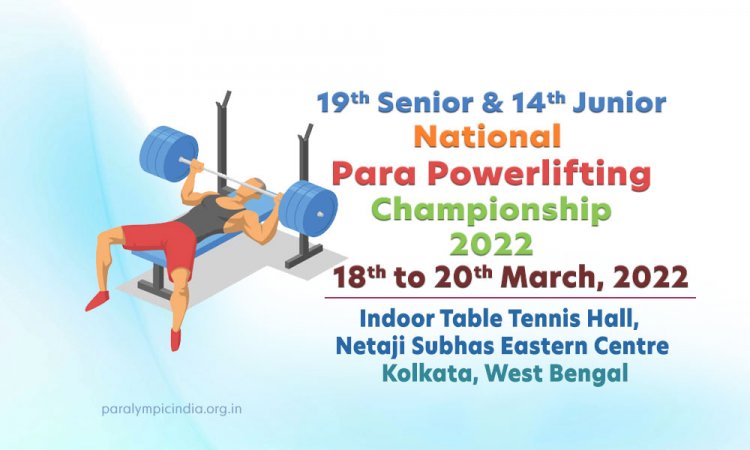 Results National Para Powerlifting Championship 2022 Kolkota