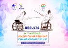 Results: 14th National Wheelchair Fencing Championship 2021-22 Bhubaneswar
