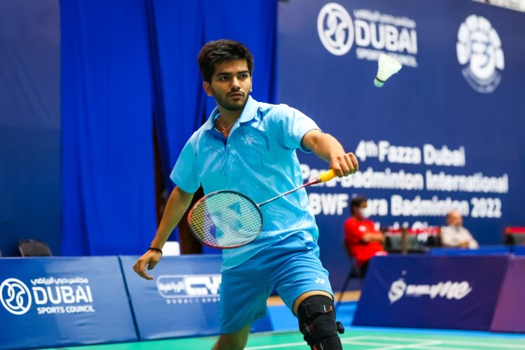 Bhagat, Dhillon, Joshi enter finals of Fazza Dubai Para Badminton
