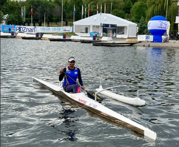 Paralympian Prachi Yadav creates history by winning bronze medal in Paracanoe World Cup