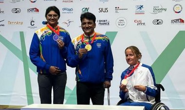 Chateauroux 2022 World Cup: Jakhar shines with 2 Gold; Francis claims silver