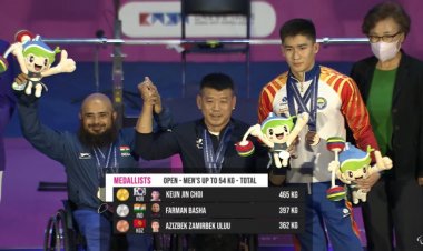 Asia-Oceania Para Powerlifting C’ships: Basha wins 2 Silver medals on Day 2