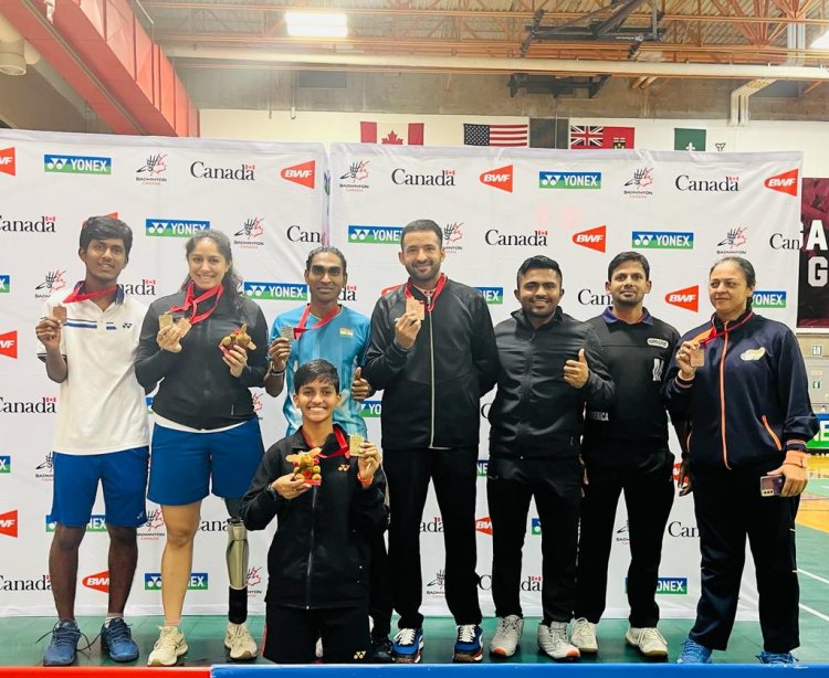 Canada International Para Badminton: Joshi, Ramadass bag gold as India sign off with 9 medals