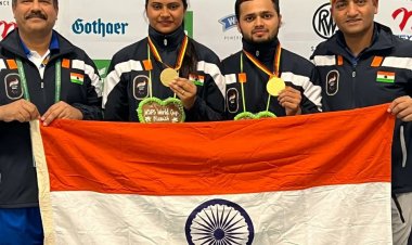 More golden glory for Para shooters  in Munich 2022 World Cup