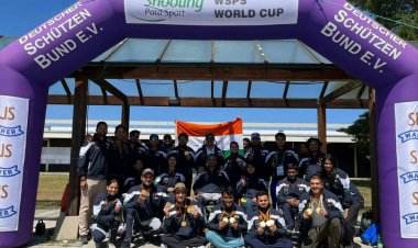 Munich 2022: Indian shooters finish with 10 medals to top medals table