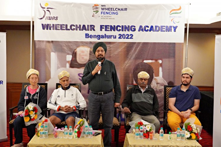 Inauguration Ceremony of IWAS Wheelchair Fencing Academy INDIA