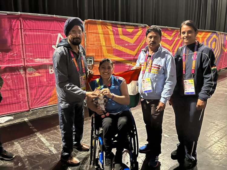 Paralympian Sonalben Manubhai Patel wins Bronze medal in CWG 2022