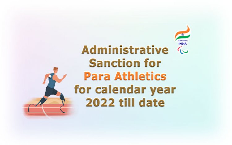 Para Athletics - Administrative Sanction 2022