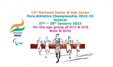 12th National Junior & Sub Junior Para Athletics Championship 2022-23 Gujarat