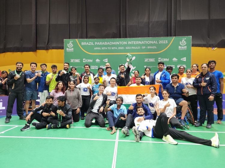 Medal Tally - Brazil Para Badminton International, Sao Paulo