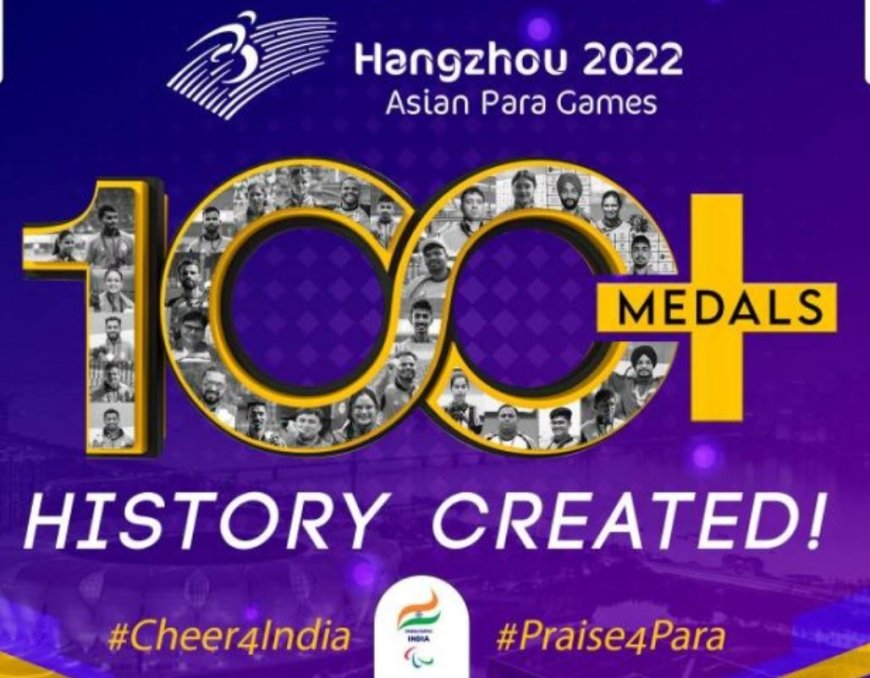 Historical Moment in India's Para Sports 100th Medal